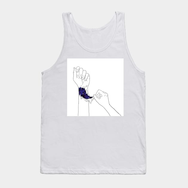 The Space Within Tank Top by DeadKathy